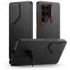 Tech-Protect Kevlar Aura MagSafe puzdro pre Samsung Galaxy S25 Ultra, čierno-oranžové