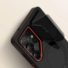 Tech-Protect Kevlar Aura MagSafe puzdro pre Samsung Galaxy S25 Ultra, čierno-oranžové
