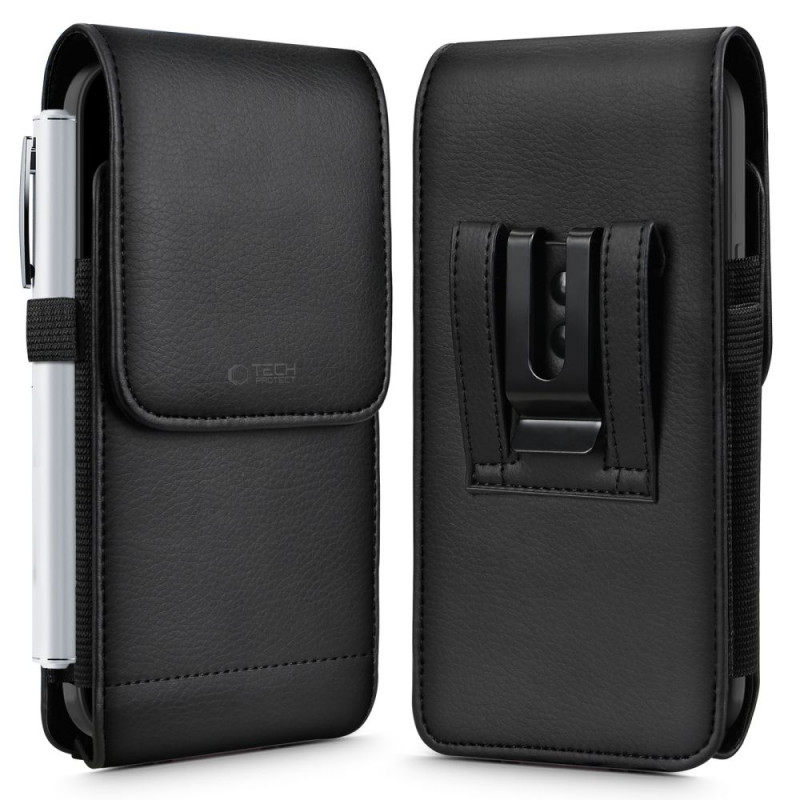 Tech-Protect SM75 Univerzálne puzdro na telefón pre smartfóny 5,8-6,8 palca, čierne