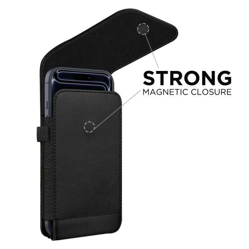 Tech-Protect SM75 Univerzálne puzdro na telefón pre smartfóny 5,8-6,8 palca, čierne