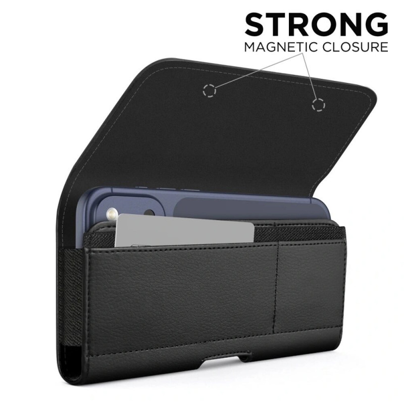 Univerzálne puzdro na telefón Tech-Protect SM80 THP4794 pre smartfóny 5,8-6,8 palca, čierne