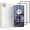 Tech-Protect Glass Fit+ tvrdené sklo pre Motorola Moto G86 5G / G86 5G Power (2 ks), čierne