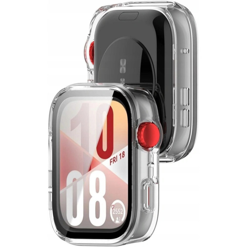 Tech-Protect Defense puzdro pre Huawei Watch Fit 4, priehľadné