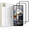 Tech-Protect Glass Fit+ tvrdené sklo pre Motorola Moto G56 5G (2 ks), čierne
