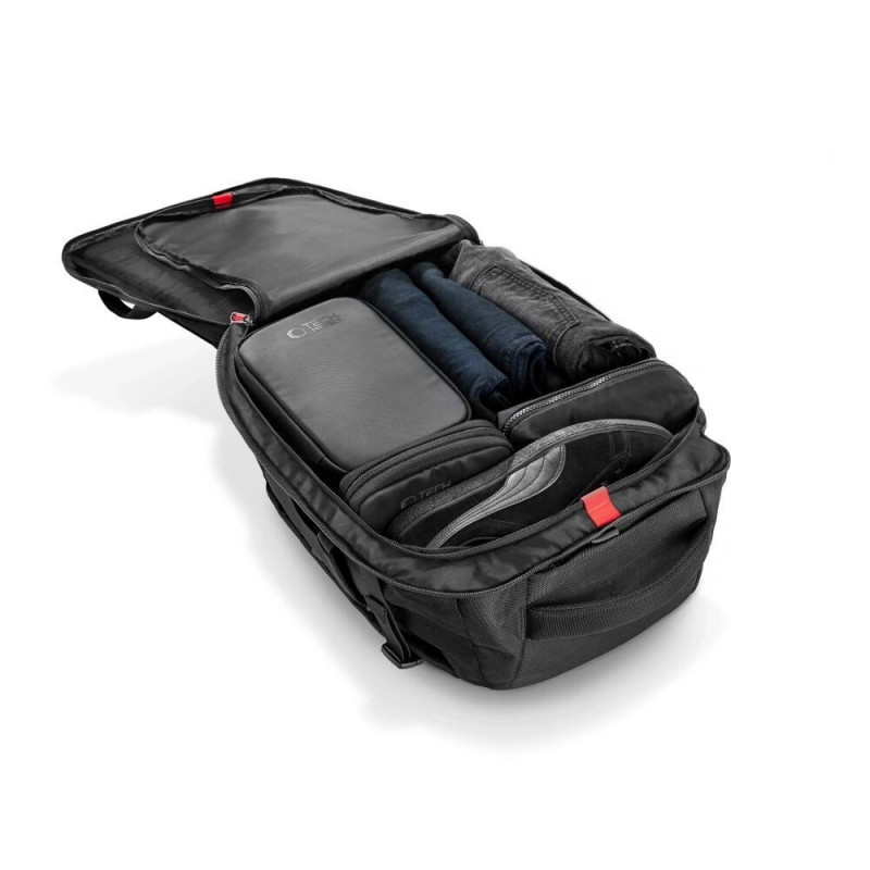 Cestovný batoh do kabíny na notebook Tech-Protect Defender S40 Ryanair & Wizzair, 20 l, 40x20x25 cm, čierny