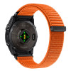 Remienok na hodinky Tech-Protect NylonLoop Garmin Fenix 5X / 5X Plus / 6X / 6X Pro / 7X / 8 / 8 Pro / 9 / 9 Pro (51 mm), oranžový Signal