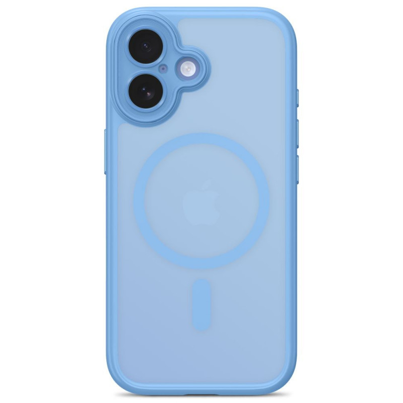 Tech-Protect MagPeak MagSafe CC puzdro pre Apple iPhone 17, matná mist blue