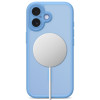 Tech-Protect MagPeak MagSafe CC puzdro pre Apple iPhone 17, matná mist blue