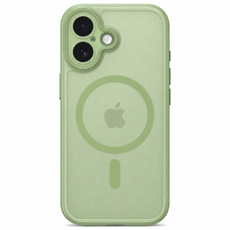 Tech-Protect MagPeak MagSafe CC puzdro pre Apple iPhone 17, matná šalviová