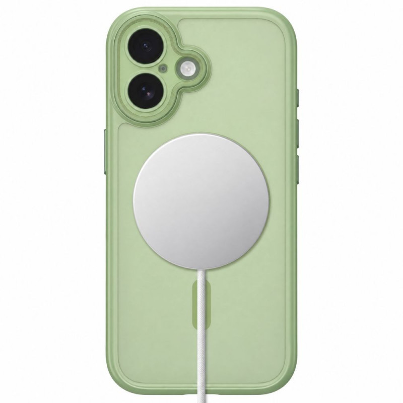 Tech-Protect MagPeak MagSafe CC puzdro pre Apple iPhone 17, matná šalviová