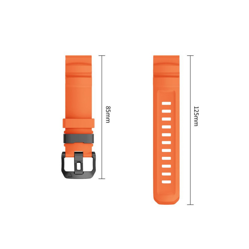 Remienok na hodinky Tech-Protect Motion Garmin Fenix 5X / 5X Plus / 6X / 6X Pro / 7X / 8 / 8 Pro / 9 / 9 Pro (47 mm), oranžový Signal