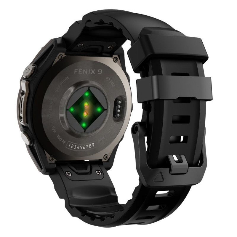 Remienok na hodinky Tech-Protect Motion Garmin Fenix 5X / 5X Plus / 6X / 6X Pro / 7X / 8 / 8 Pro / 9 / 9 Pro (51 mm), čierny
