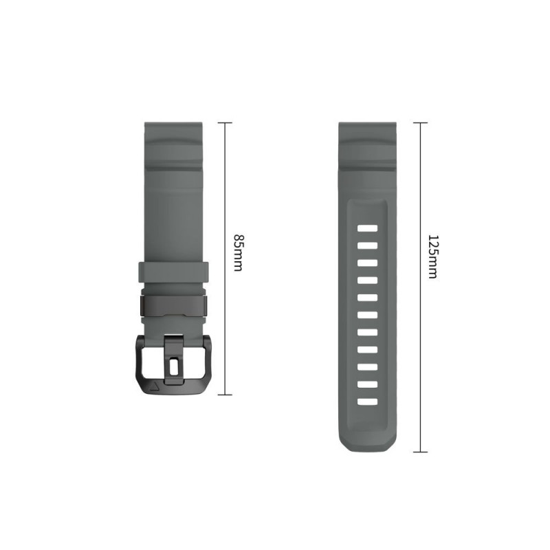 Remienok na hodinky Tech-Protect Motion Garmin Fenix 5X / 5X Plus / 6X / 6X Pro / 7X / 8 / 8 Pro / 9 / 9 Pro (51 mm), Storm Grey