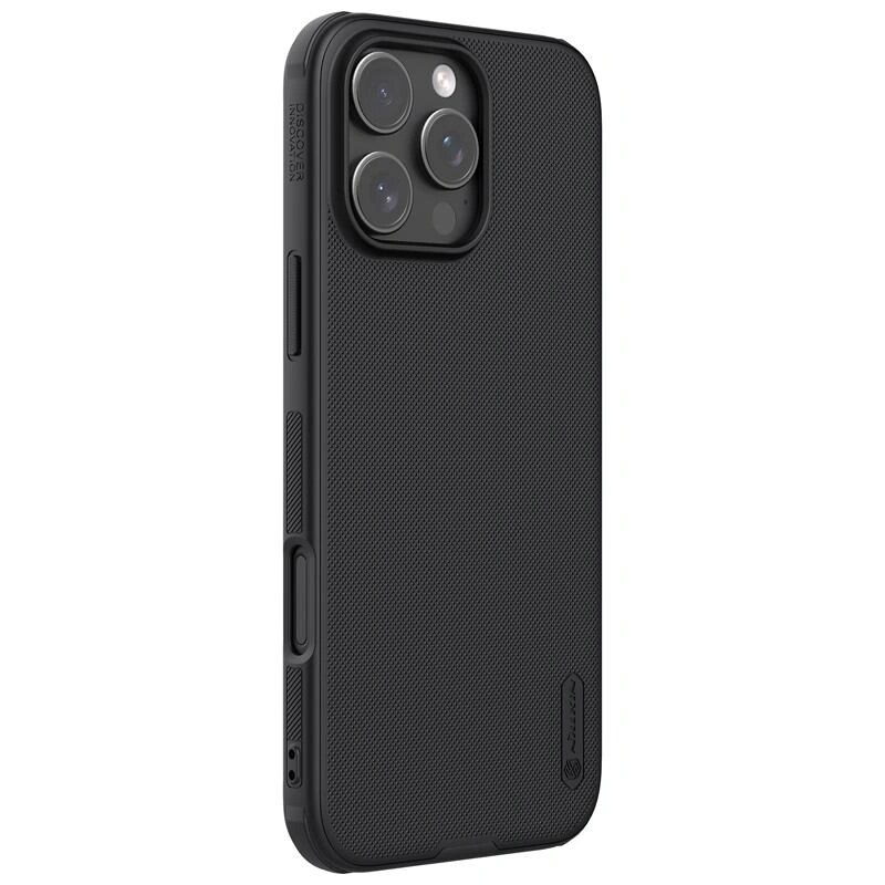 Puzdro Nillkin Super Frosted Shield Pro pre Apple iPhone 16 Pro, čierne