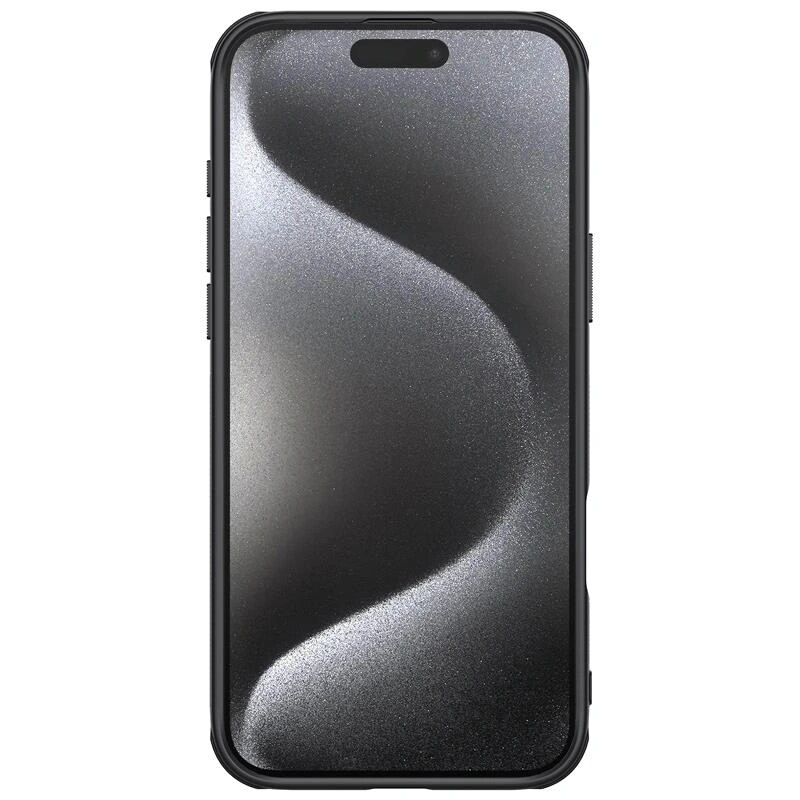 Puzdro Nillkin Super Frosted Shield Pro pre Apple iPhone 16 Pro, čierne