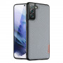 Dux Ducis Fino nylonové puzdro pre Samsung Galaxy S22+ (S22 Plus), modré