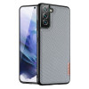 Dux Ducis Fino nylonové puzdro pre Samsung Galaxy S22+ (S22 Plus), modré