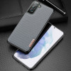Dux Ducis Fino nylonové puzdro pre Samsung Galaxy S22+ (S22 Plus), modré