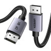Kábel Ugreen DP120 DisplayPort 1.4, 8K 60 Hz, 32,4 Gbps, 3 m, čierny