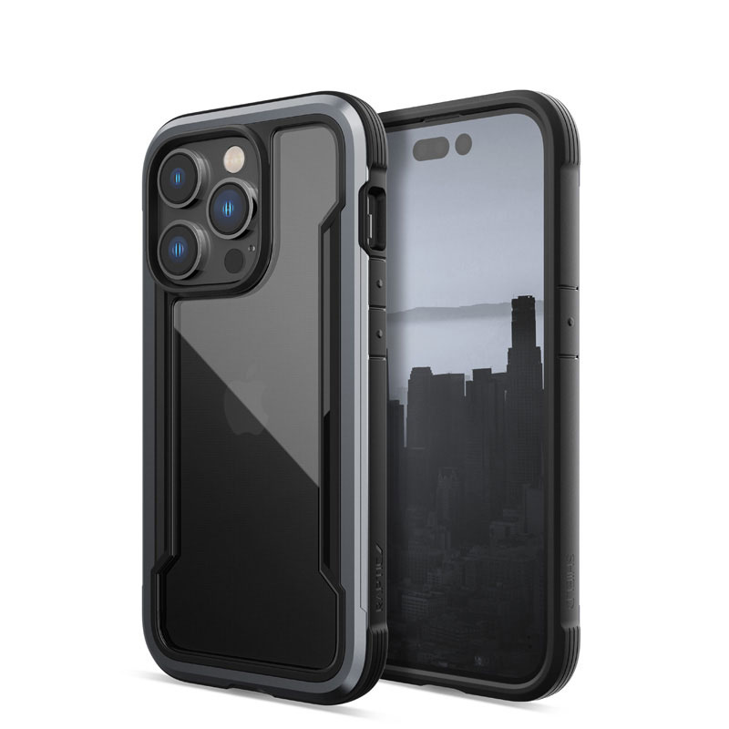 Puzdro X-Doria Raptic Shield pre Apple iPhone 14 Pro, čierne