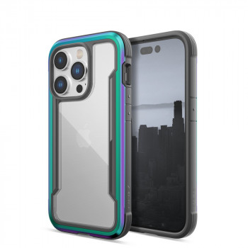 X-Doria puzdro Raptic Shield pre Apple iPhone 14 Pro, iridescentné