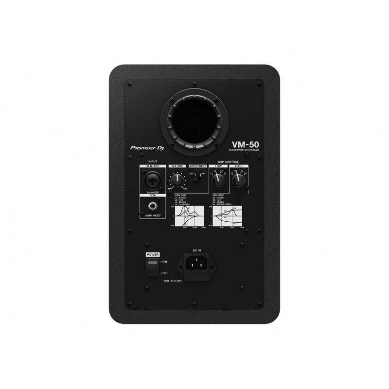 Pioneer VM-50 dvojpásmový reproduktor, káblový, čierny