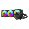 FSP AE36-B 360 mm ARGB all-in-one kvapalinový chladič CPU, LGA 1851 / AMD AM5, čierny