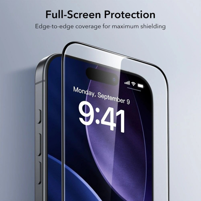 ESR UltraFit tvrdené sklo na ochranu displeja pre Apple iPhone 17 Pro Max / 18 Pro Max, ESR925, priehľadné (2 ks)