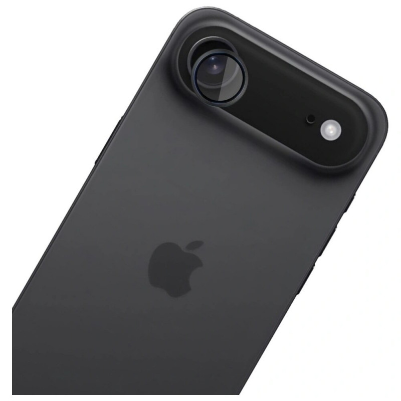 Ochranné sklo na objektív fotoaparátu 3MK HARDY Lens Protection Pro pre Apple iPhone Air, čierne