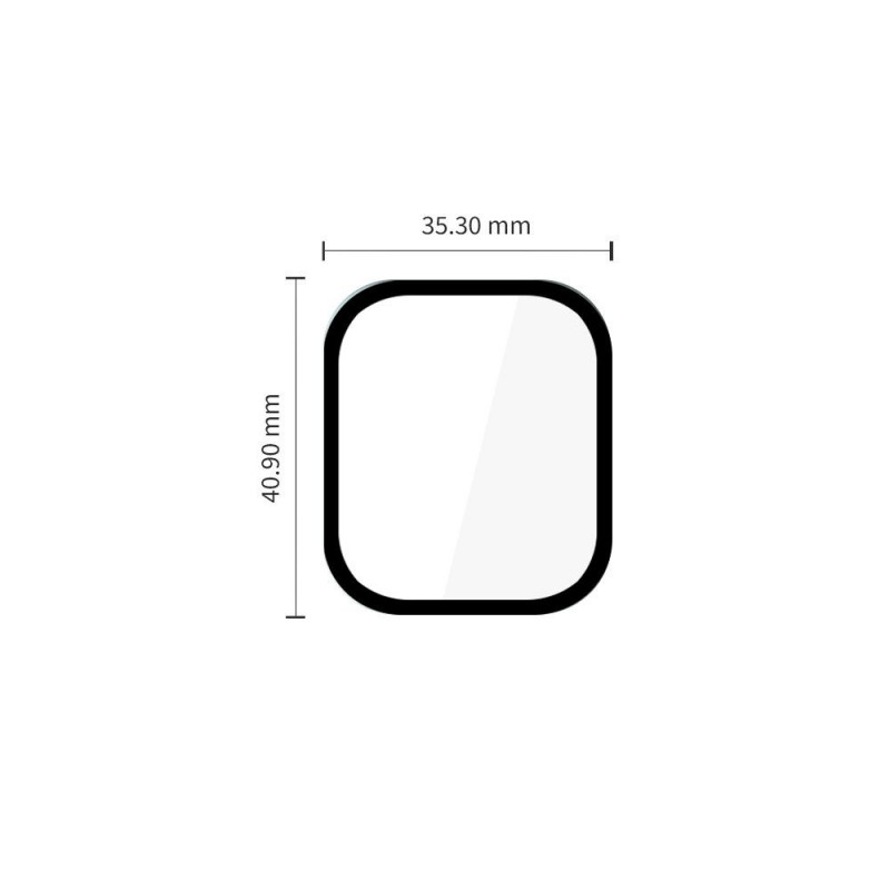 Tech-Protect Glass Flex+ Huawei Watch Fit 5 Pro hybridné sklo, čierna (2 ks)