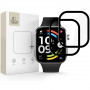 Tech-Protect Glass Flex+ Xiaomi Redmi Watch 6 hybridné sklo, čierne (2 ks)