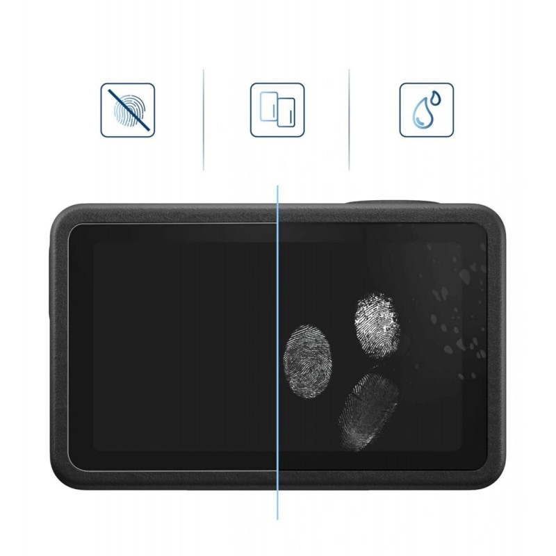 Tech-Protect Glass Fit+ tvrdené sklo pre DJI Osmo Action 5 Pro, priehľadné (2 ks)