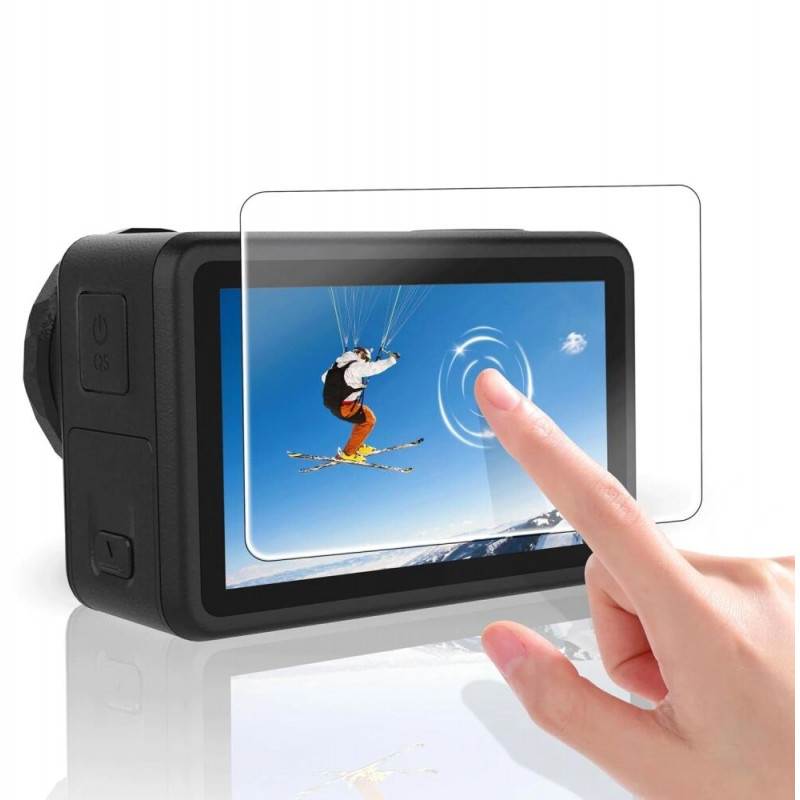 Tech-Protect Glass Fit+ tvrdené sklo pre DJI Osmo Action 5 Pro, priehľadné (2 ks)