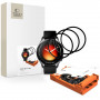 Tech-Protect Easy Set Flex+ hybridné sklo pre Xiaomi Watch 5 (3 ks), čierne