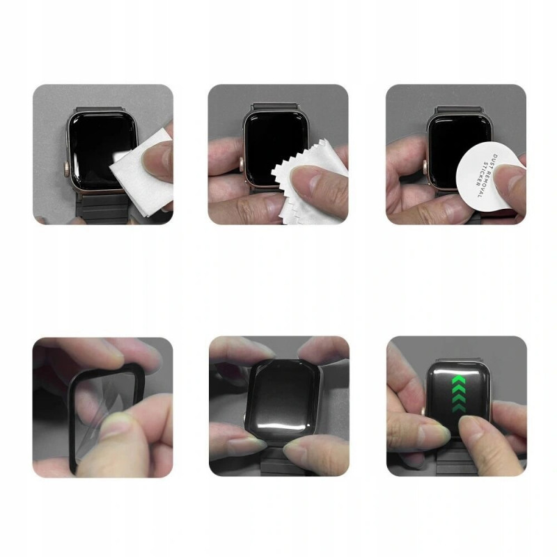 Tech-Protect Glass Flex+ hybridné sklo pre Garmin Forerunner 970 / 570 47 mm (2 ks), čierne