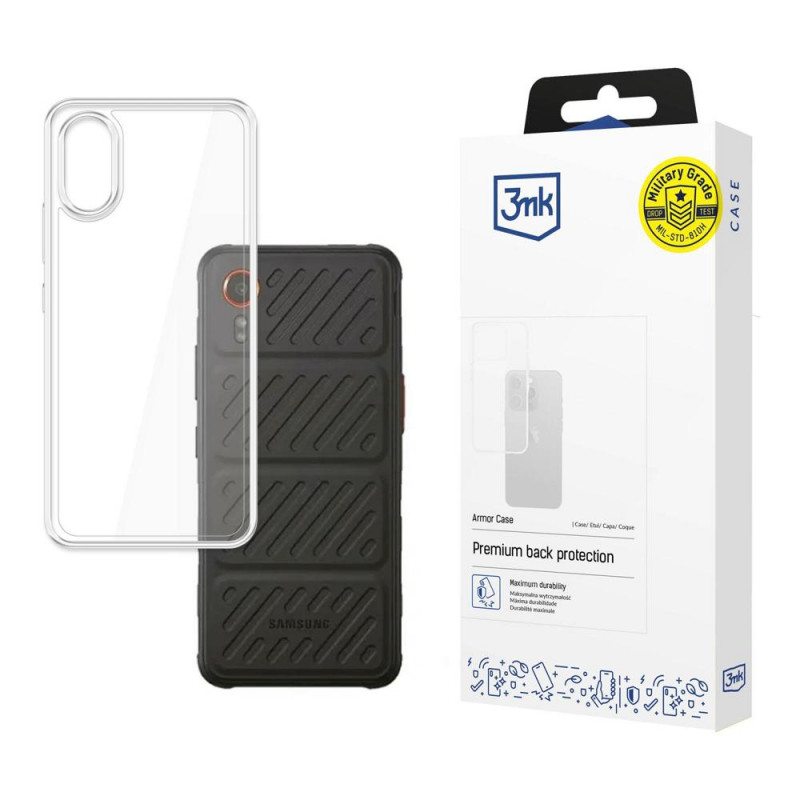 Puzdro 3MK Armor Case pre Samsung Galaxy XCover 7, transparentné