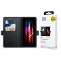 3MK Wallet Case 156195-0 puzdro s peňaženkou pre Samsung Galaxy A14 4G, čierne