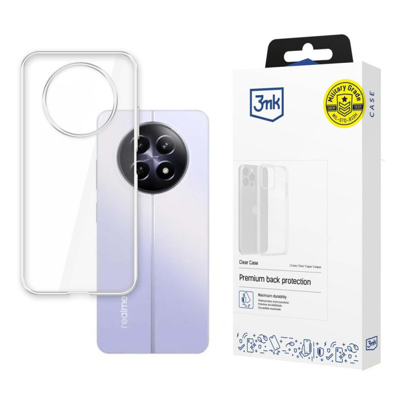 Puzdro 3MK Clear Case 3MK5954 pre Realme 12 5G, transparentné