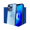 3mk Satin Armor Case+ pre Apple iPhone 16 Plus, priehľadný s čiernym rámom