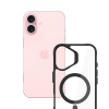 3mk Satin Armor MagCase s MagSafe pre Apple iPhone 16 Plus (W-3SAMaCa-AiP16Plu-0), priehľadné s čiernym rámom