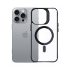 3mk Satin Armor MagCase s MagSafe pre Apple iPhone 16 Pro Max (W-3SAMaCa-AiP16PM-0), priehľadné s čiernym rámom