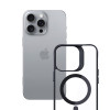 3mk Satin Armor MagCase s MagSafe pre Apple iPhone 16 Pro Max (W-3SAMaCa-AiP16PM-0), priehľadné s čiernym rámom