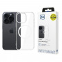 3mk Clear MagCase pre Apple iPhone 16 Pro Max, transparentné