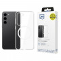 3mk Clear MagCase pre Samsung Galaxy S24+, transparentné