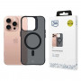 3mk Smoke MagCase s MagSafe pre Apple iPhone 16 Pro, polopriehľadný