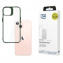 Ochranné puzdro 3MK Satin Armor Case+ pre Apple iPhone 15, zelené