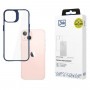 Ochranné puzdro 3MK Satin Armor Case+ pre Apple iPhone 15, modré