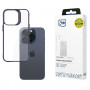 Ochranné puzdro 3MK Satin Armor Case+ 3MK15639 pre Apple iPhone 15 Pro, fialové