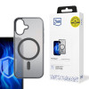 Puzdro 3MK Frosty MagCase pre Apple iPhone 16 Plus, čierne
