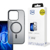 Puzdro 3MK Frosty MagCase pre Apple iPhone 16 Pro Max, čierne